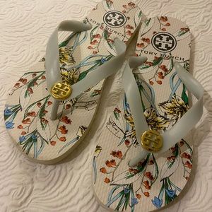 Tory Burch | Floral Flip Flops 8